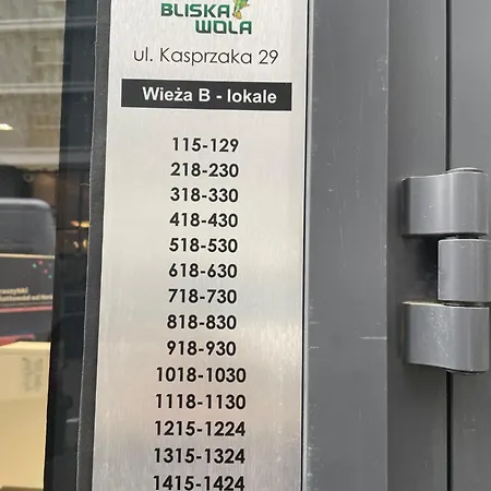 Apartman Kasprzaka 29-1129 Extra View - 12 Kondygnacja Varsó